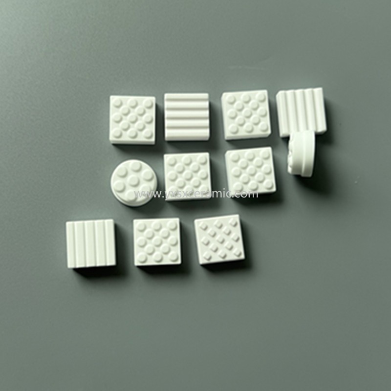 shenxing ceramic heating resistance 95% alumina ceramic wearble ceramic pulley lagging plate – Yixing Shenxing
